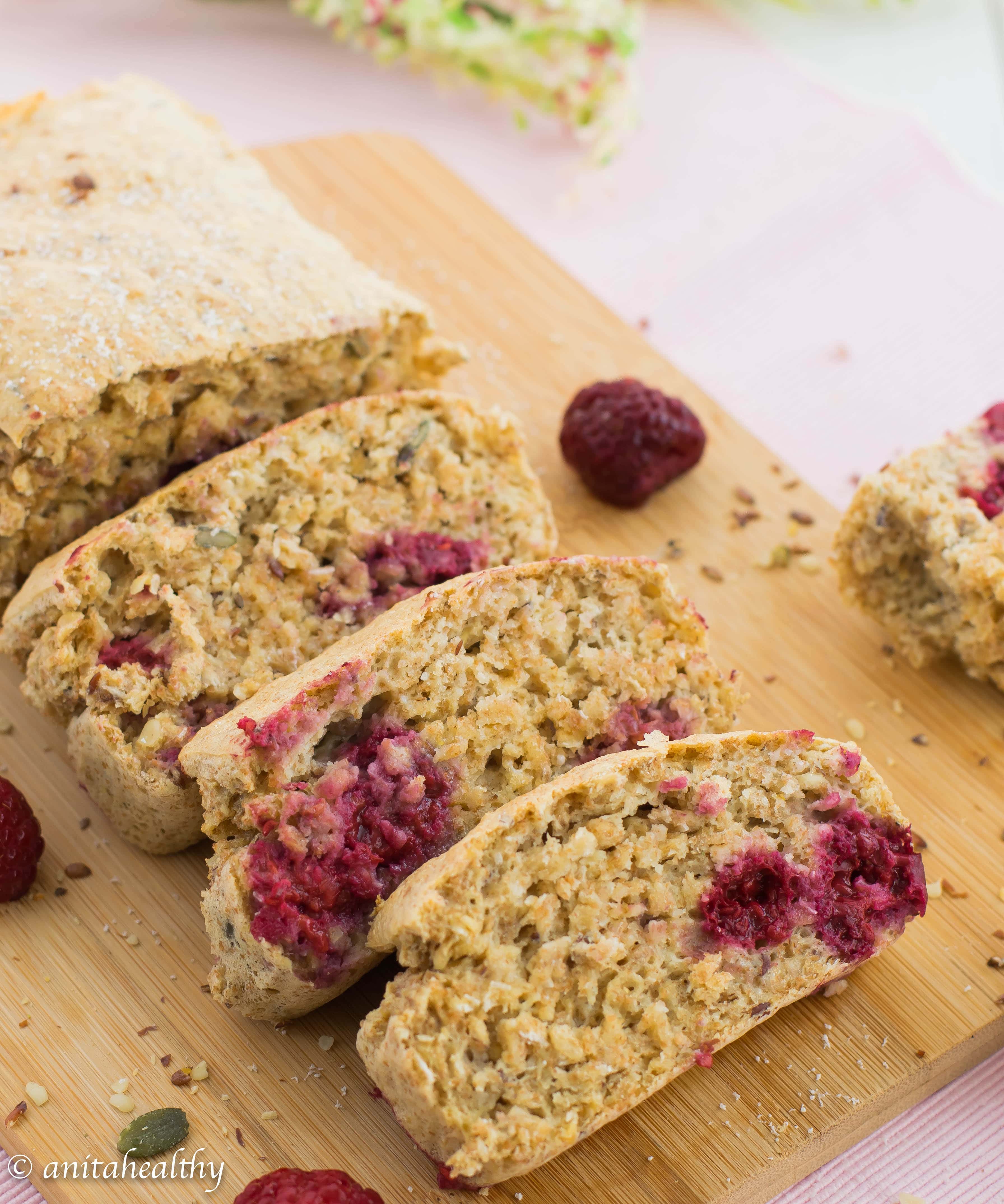 Bolo de Framboesa | Anita Healthy