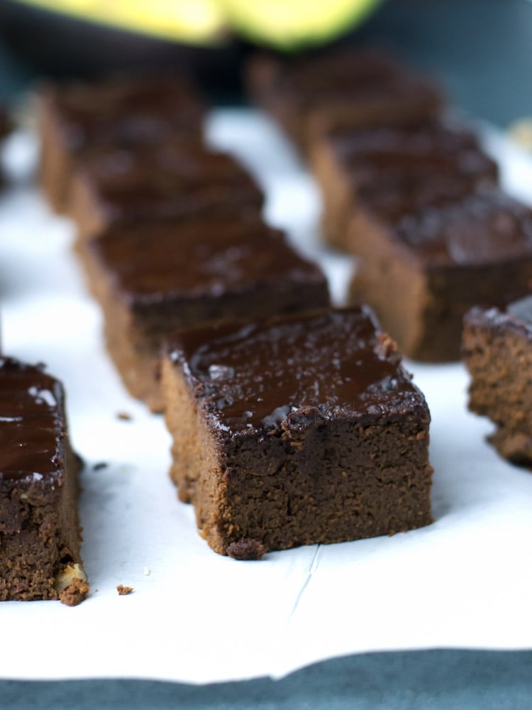 Brownies de Cacau com abacate | Anita Healthy