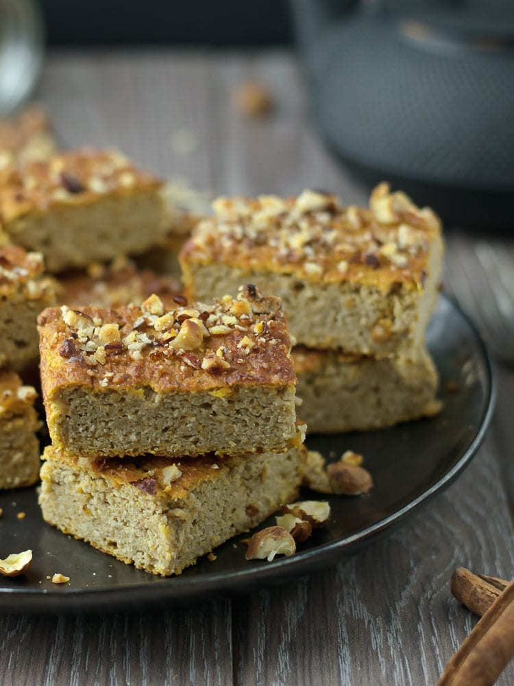 Healthy Pumpkin Bars | Anita Healthy