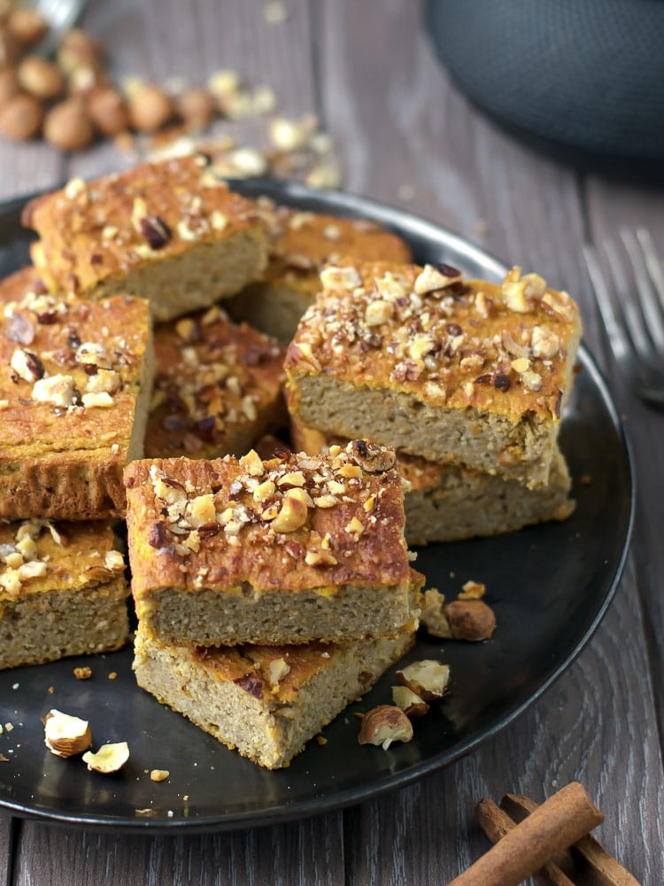 Healthy Pumpkin Bars | Anita Healthy
