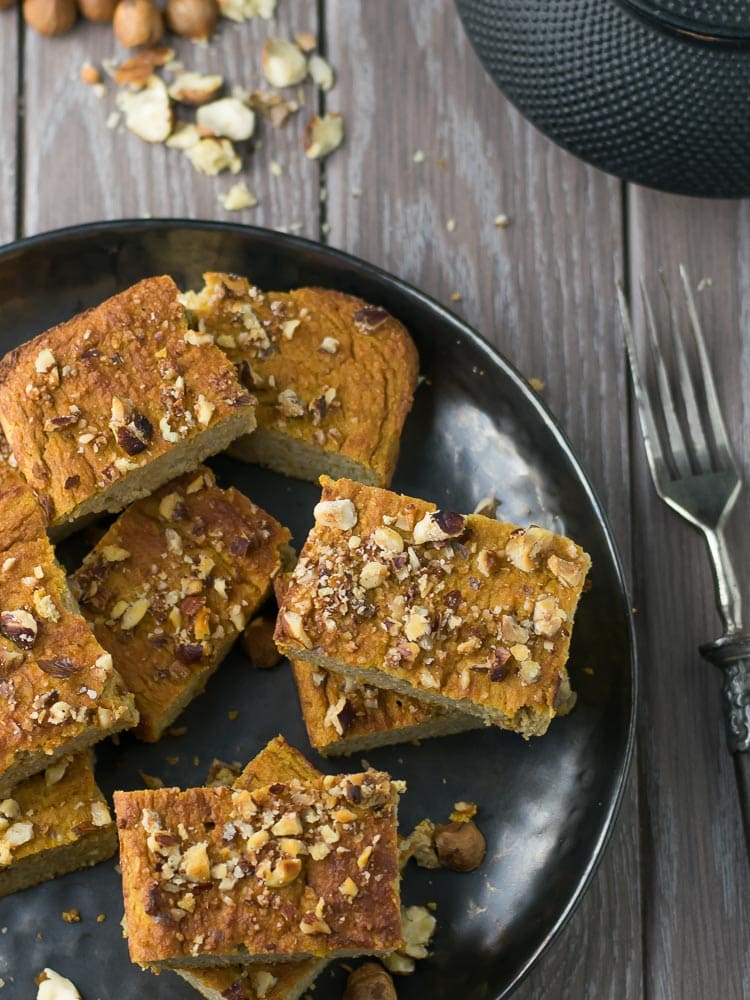 Healthy Pumpkin Bars | Anita Healthy