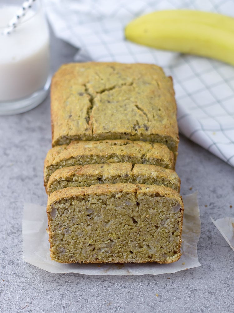 Pão de Banana Simples Paleo