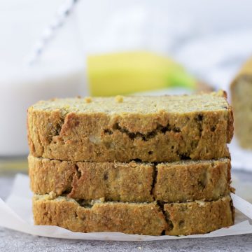 Pão de Banana Simples Paleo