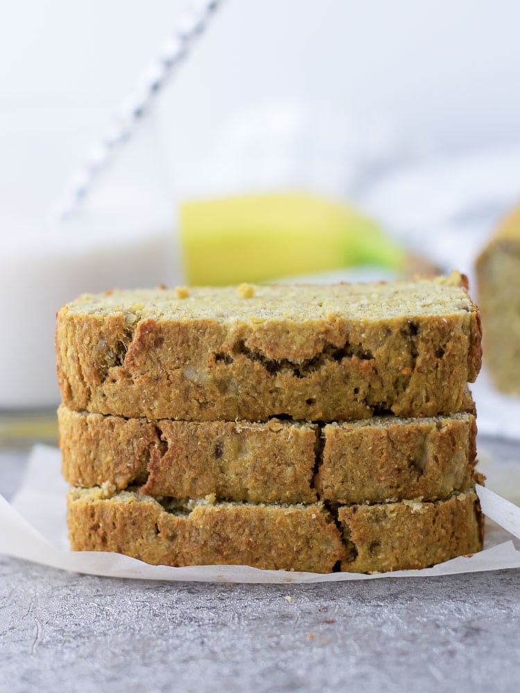 Pão de Banana Simples Paleo