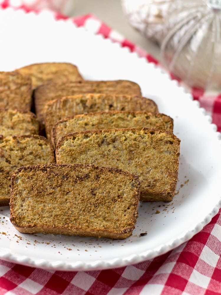 Rabanadas Saudáveis no Forno