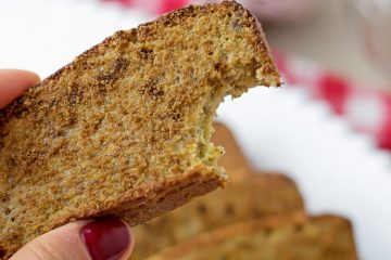 Rabanadas Saudáveis no Forno