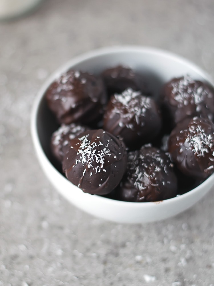 Bombons de Côco e Chocolate