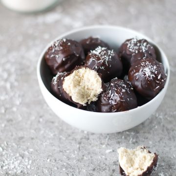 Bombons de Côco e Chocolate