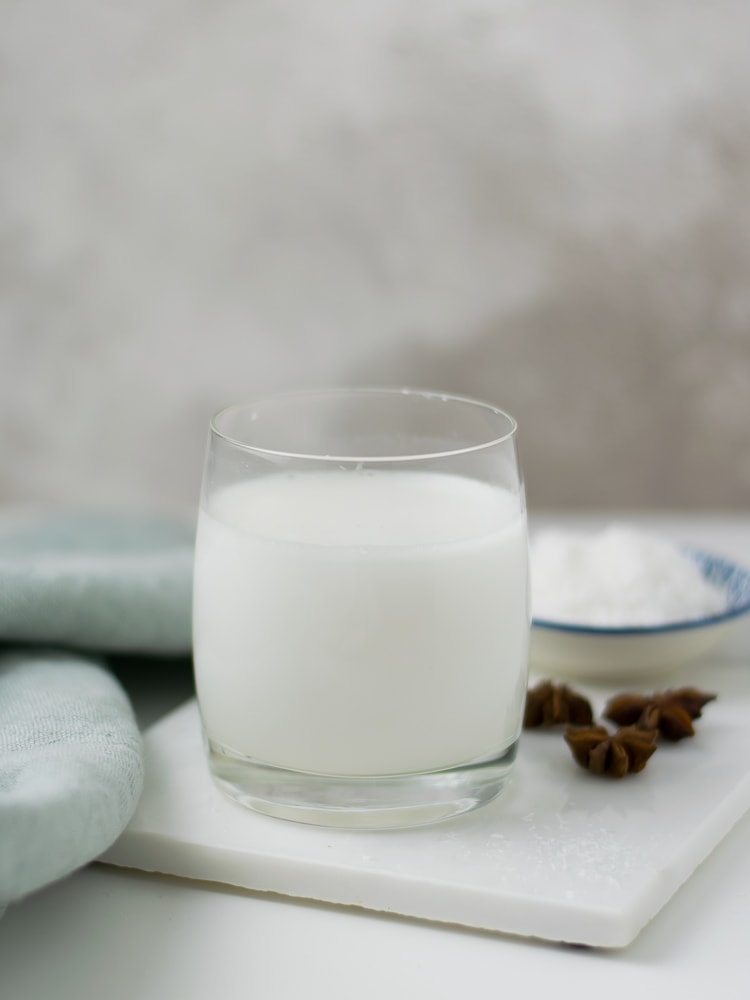 Leite de côco caseiro 