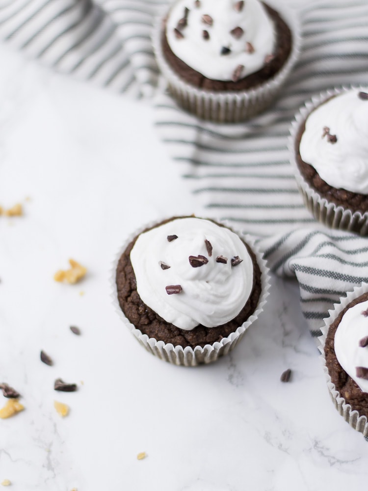 Muffins Saudáveis de Alfarroba