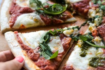 Pizza Margherita saudável