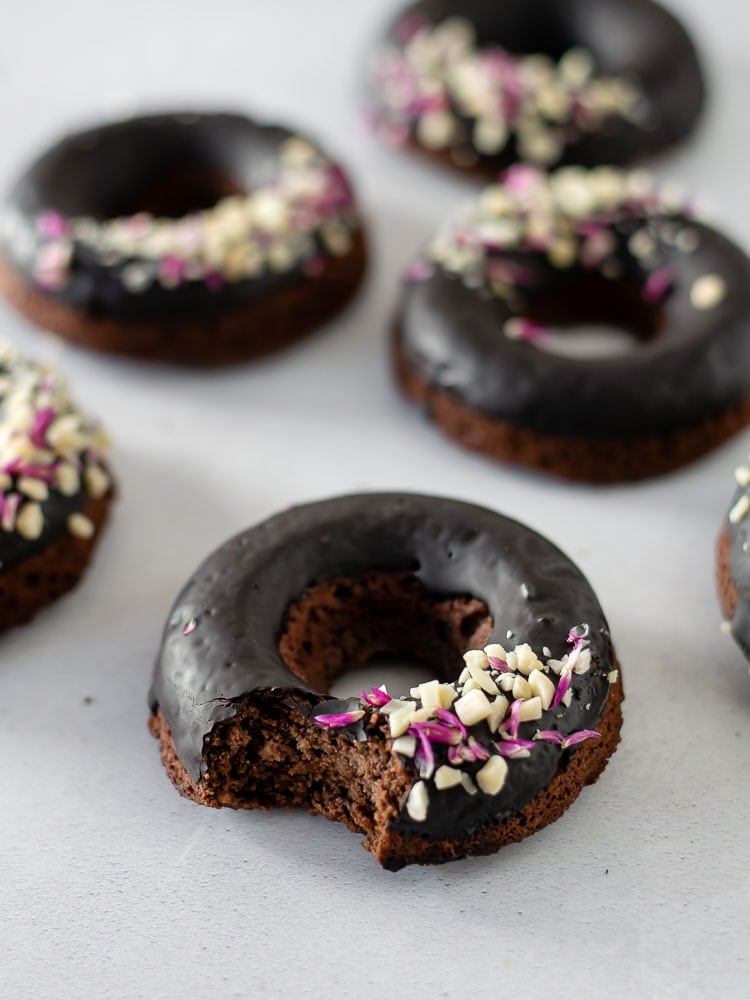 Donuts de Cacau Saudáveis