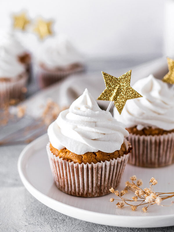 Muffins de aveia e maçã