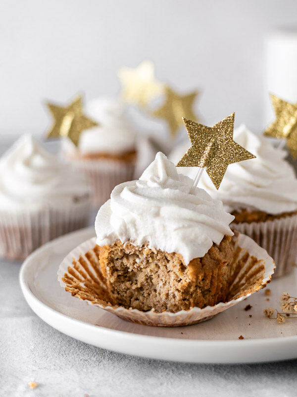 Muffins de aveia e maçã
