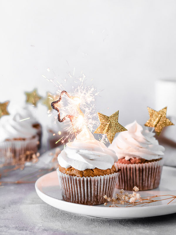 Muffins de aveia e maçã