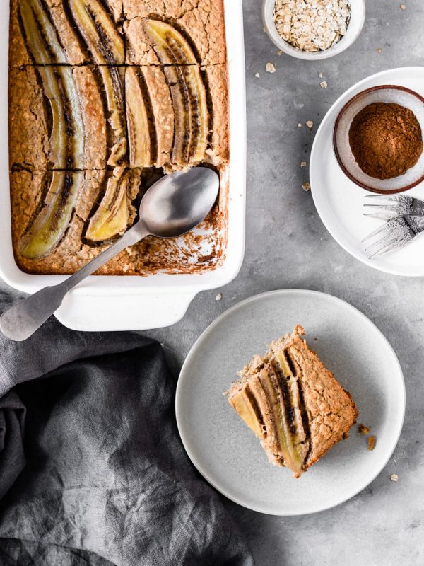 Aveia no forno com banana-4