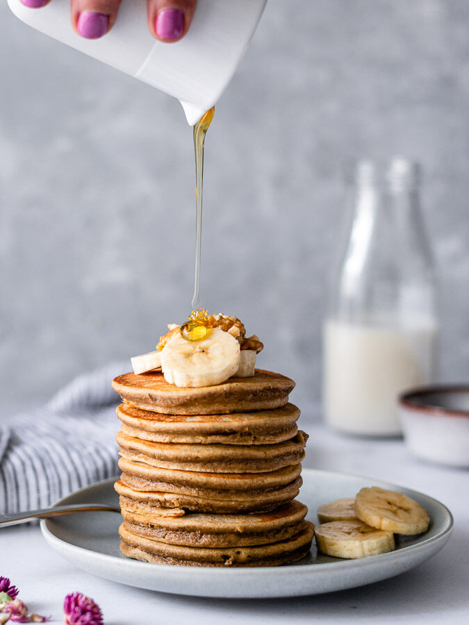 Panquecas de aveia simples