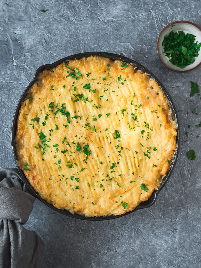 Empadão vegetariano