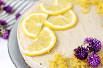 Cheesecake Vegan de Biomassa de banana