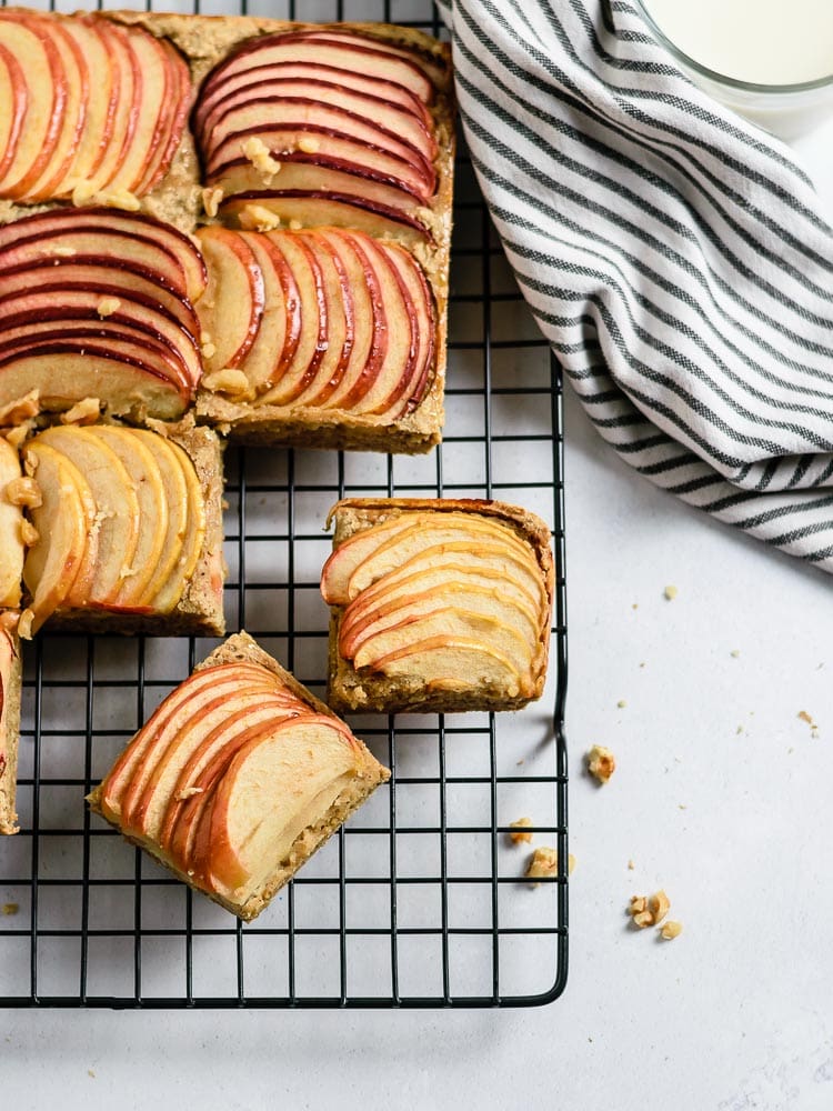 Quadradinhos de Maçã e Canela