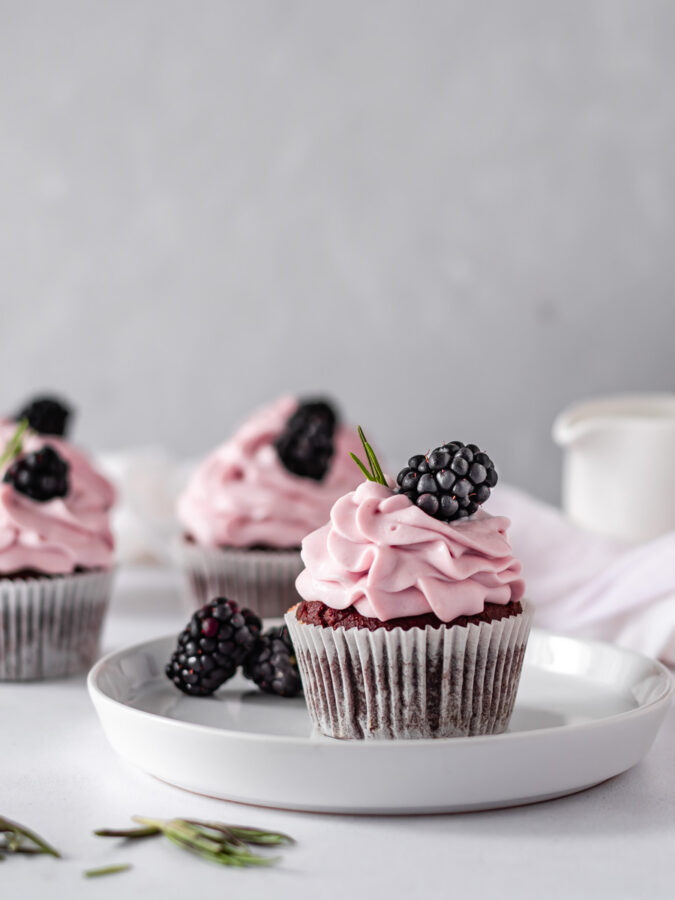 Muffins de banana e cacau vegan