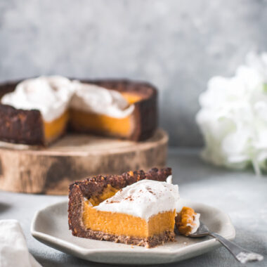 Tarte de Abóbora Saudável