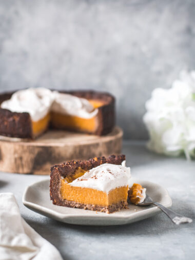 Tarte de Abóbora Saudável