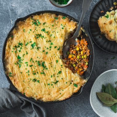 Empadão vegetariano