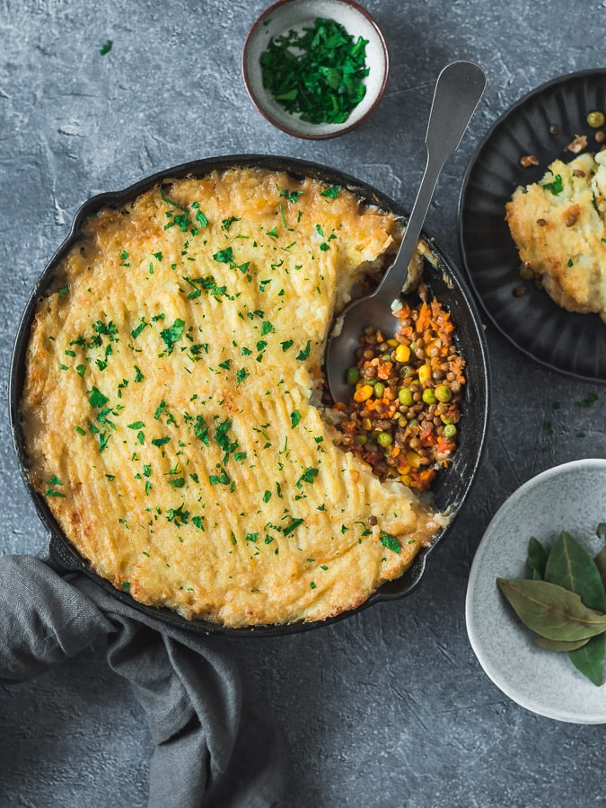 Empadão vegetariano