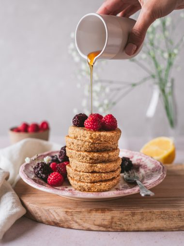 Panquecas saudaveis de aveia