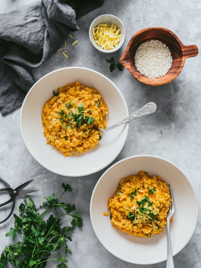 Risoto de abóbora